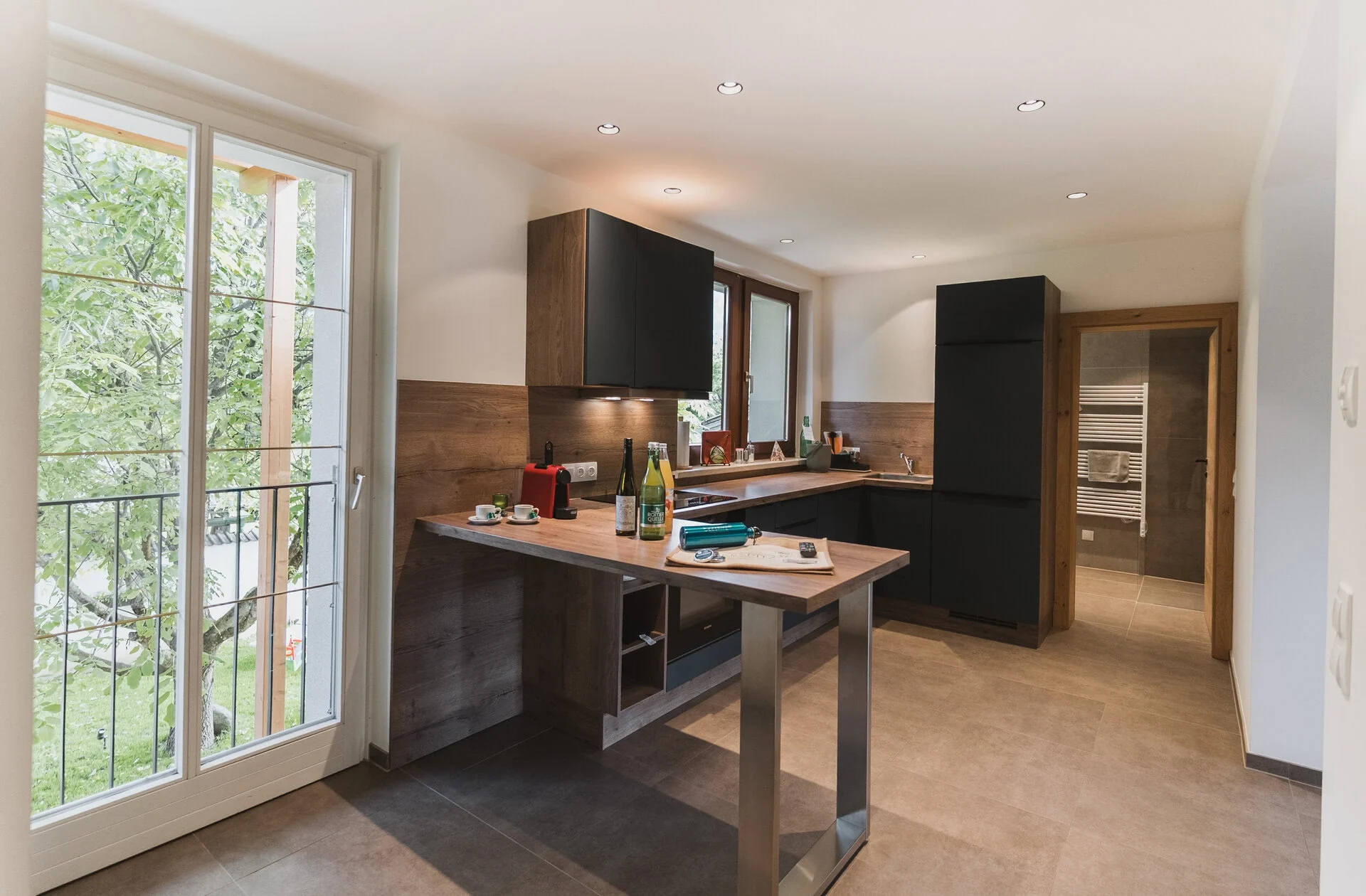Seespitz 37. Ferienwohnungen am Millstätter See in Kärnten 2 Inclusione della cucina nell'appartamento