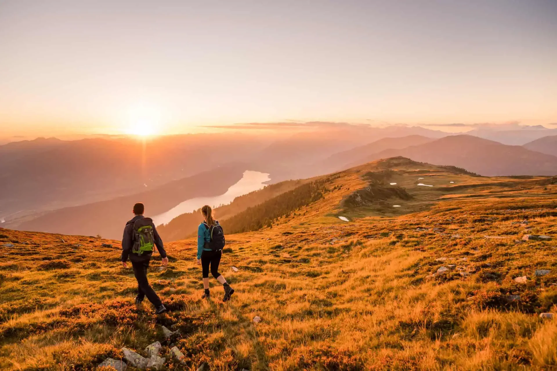 Wandern am Mirnock Millstätter See